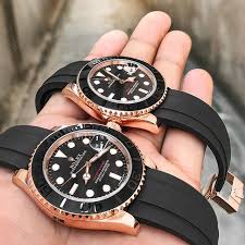 Black And Rose Gold Mens Watch Pin By Wolf On Watches Rolex Watches For Men Watches For Men Rolex