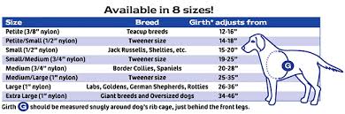 Premier Easy Walk Dog Harness Size Chart Www