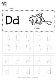 Add wheels, and it's even more fun and engaging. Free Letter D Tracing Worksheets