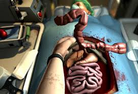 In the space brain transplant, there is a keypad to your right. Surgeon Simulator 2013 Receives Oculus Rift Support Video