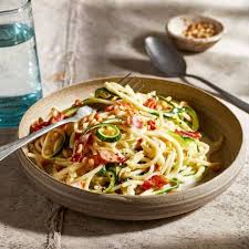 Spaghetti Met Romige Gorgonzolasaus En Courgette Recept Recepten Met Courgette Pasta Maaltijden Pastarecepten