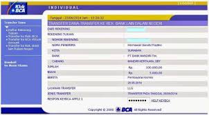 Selain transfer ke akun bank, kamu juga bisa melakukan penarikan saldo dana dengan cara transfer langsung ke bank milikmu atau melalui agen seperti alfamart, alfamidi, dan+dan, hingga pegadaian. Cara Transfer Uang Melalui Internet Banking Bca Sangat Mudah Wahanarupa Com