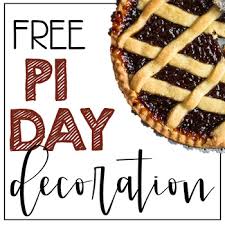 Any kind of pie makes the most sense on π day. Pi Day Decorations Worksheets Teaching Resources Tpt