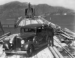 Building Of The Golden Gate Bridge Golden Gate Golden Gate Bridge Packard