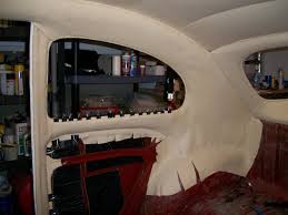 The following pic is of a headliner we did in a '32 plymouth. Any Color 1947 67 Vw Bug Sedan Easy Install Headliner W Post Material Parts Accessories Sun Visors