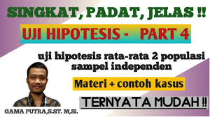 Maybe you would like to learn more about one of these? Uji Hipotesis Part 3 Uji Hipotesis Rata Rata 1 Populasi Youtube
