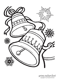 Free printable christmas bells coloring pages for kids of all ages. Christmas Bells Print Color Fun