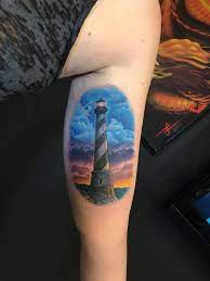 Immortal Images Steve Huntsberry Tattoos Lighthouse Custom Tattoo Tattoo Studio Tattoos