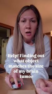 Help! Finding out what object matches the size of my brain tumor  #braintumorsurvivor #keynotespeaker #braintumor #milwaukee