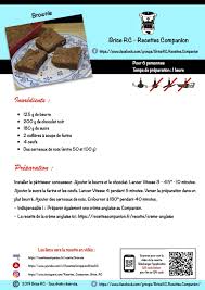 Brownie Aux Noix Avec Le Companion Recette Brice Rc En Video Recette Recette Compagnion Recette Recette Companion