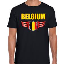 Koop hier u shirt of andere rode duivels fan artikelen. Belgium Ek Wk Landen Shirt Belgie Zwart Voor Heren Fun En Feest