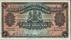 This account is for businesses regularly trading in different currencies. 1 Pound Barclays Bank Jamaica Numista