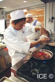 Ice Culinary Arts Student Making A Dish Culinary Arts Culinary Cooking Art