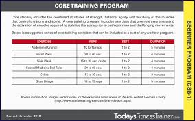 core strength program