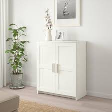 Brimnes Armoire Avec Portes Blanc 78x95 Cm Ikea Meuble Rangement Ikea Brimnes