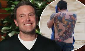 Below are the six worst celebrity tattoos ranked from bad to worst. Ben Affleck Defends His Giant Back Tattoo As He Hits Out Of Critics Of His Meaningful Phoenix Ink Daily Mail Online