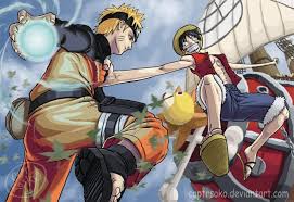 Feel free to download, share. Luffy Vs Naruto Crossover De Animes Luffy Monkey D Luffy