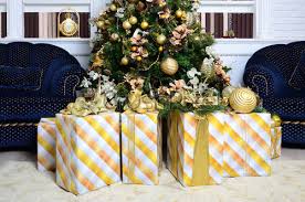 Illustration for a card or poster. Photo Of Luxury Gift Boxes Under Christmas Tree New Year Stock Photo Crushpixel