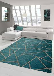 Merinos Orientteppich Wohnzimmer Teppich Geometrisches Muster In Turkis Bronze Grosse 80x150 Cm Amazon De In 2020 Wohnzimmer Teppich Teppich Design Teppich Geometrisch