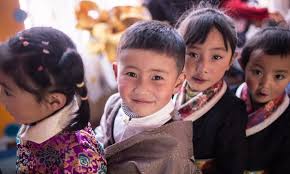 In Xizang, Tibetan language ...