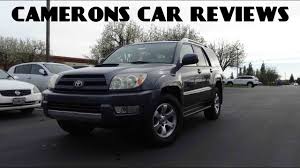 Maybe you would like to learn more about one of these? 2005 Toyota 4runner Sport Edition 4 0 L V6 Review Camerons Car Reviews Youtube