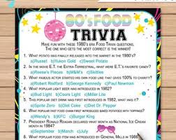 Only true fans will be able to answer all 50 halloween trivia questions correctly. 80s Trivia Quiz Etsy