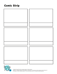 Comic Strip Activity Brainpop Educators Comic Strip Template Graphic Organizers Comic Book Template
