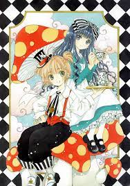 Art By Clamp Tomoyo Daidouji Sakura Kinomoto Cardcaptor Sakura Anime Sakura Card