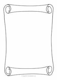 Scroll Parchment A4 Page Borders Sb3643 Sparklebox Page Borders Scrapbook Frames Page Borders Design