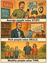 Rich people value time over money