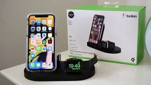 All new 3 in 1 charging station to charge your iphone, apple watch and apple airpods at the same time!condition: Belkin Boostup Wireless Charging Dock Iphone Apple Watch Airpower Alternative Youtube