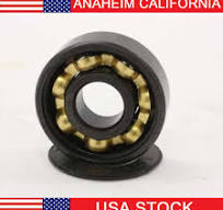 800 608-2RS Black Skateboard/Inline Skate/Rollerblade/Hockey Bearings 8480
