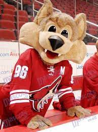 The arizona coyotes are a professional ice hockey team based in the phoenix metropolitan area. Howler The Coyote Is The Coyote Suited Mascot Of The Arizona Coyotes Mascot Arizona Coyotes Coyote