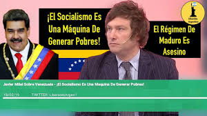DatoMisil ???? on X: "Javier Milei Sobre Venezuela - ¡El Socialismo Es Una  Maquina De Generar Pobres! - 18/02/19 https://t.co/8FYDQECNww  https://t.co/FW1hg4xjZ4" / X