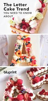 How Do You Spell Delicious It S The Letter Cake Trend Craftsy Alphabet Cake Fruity Cake Cake Lettering
