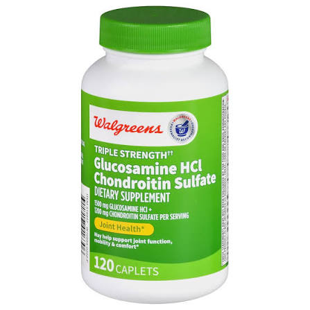 Walgreens Triple Strength Glucosamine Chondroitin