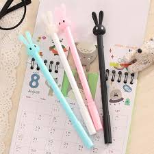 Ucuz 4 Adet Grup Tavsan Jel Kalem Seti Kawaii Okul Malzemeleri Ofis Kirtasiye Fotograf Albumu Kawaii Ka Materiais Escolares Bonitos Canetas Coisas De Papelaria