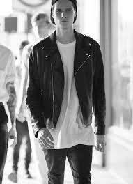 Impress Yourself Leather Jacket Style Mens Street Style Mens Fashion
