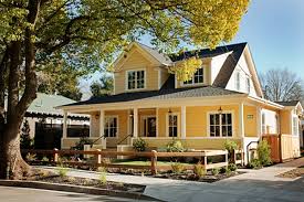 New southern living showcase home. 12 Charming Yellow Houses Town Country Living
