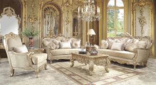 Here you can see the victorian interior design during that time. Hd 8925 Homey Design Living Room Victorian Style Antique Gold Finish
