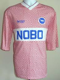Arsenal aston villa brighton & hove albion burnley chelsea crystal palace everton fulham leeds united leicester city liverpool manchester city manchester united newcastle united sheffield united southampton tottenham hotspur village way bn1 9bl brighton, east sussex. Brighton Kit History Football Kit Archive