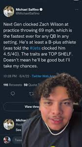 Zach Wilson 69mph Video