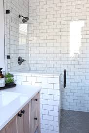 Here we have some pictures of modern bathroom subway tiles for you to look through. A Classic White Subway Tile Bathroom Designed By Our Teenage Son The House Of Silver Lining