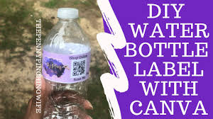 Diy printable water bottle labels from baer design studio personalized water bottle printable label. 17 Homemade Water Bottle Labels Ideas You Can Diy Easily