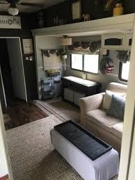 10 Gorgeous Farmhouse Style Rv Makeovers Rv Interior Rv Living Remodeled Campers