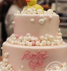 Rubber Ducky Baby Shower Cake