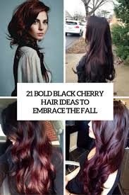 The best red hair color ideas inspired by the hottest redheads in hollywood. 21 Bold Black Cherry Hair Ideas To Embrace The Fall Styleoholic