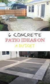 Check spelling or type a new query. 6 Concrete Patio Ideas On A Budget Balloondir Budget Patio Diy Backyard Patio Concrete Patio