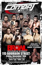 United Combat League: Brawl At Bourbon Street