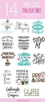 Download 14 Coffee Svg Files You Can Cut With Your Cricut Or Silhouette